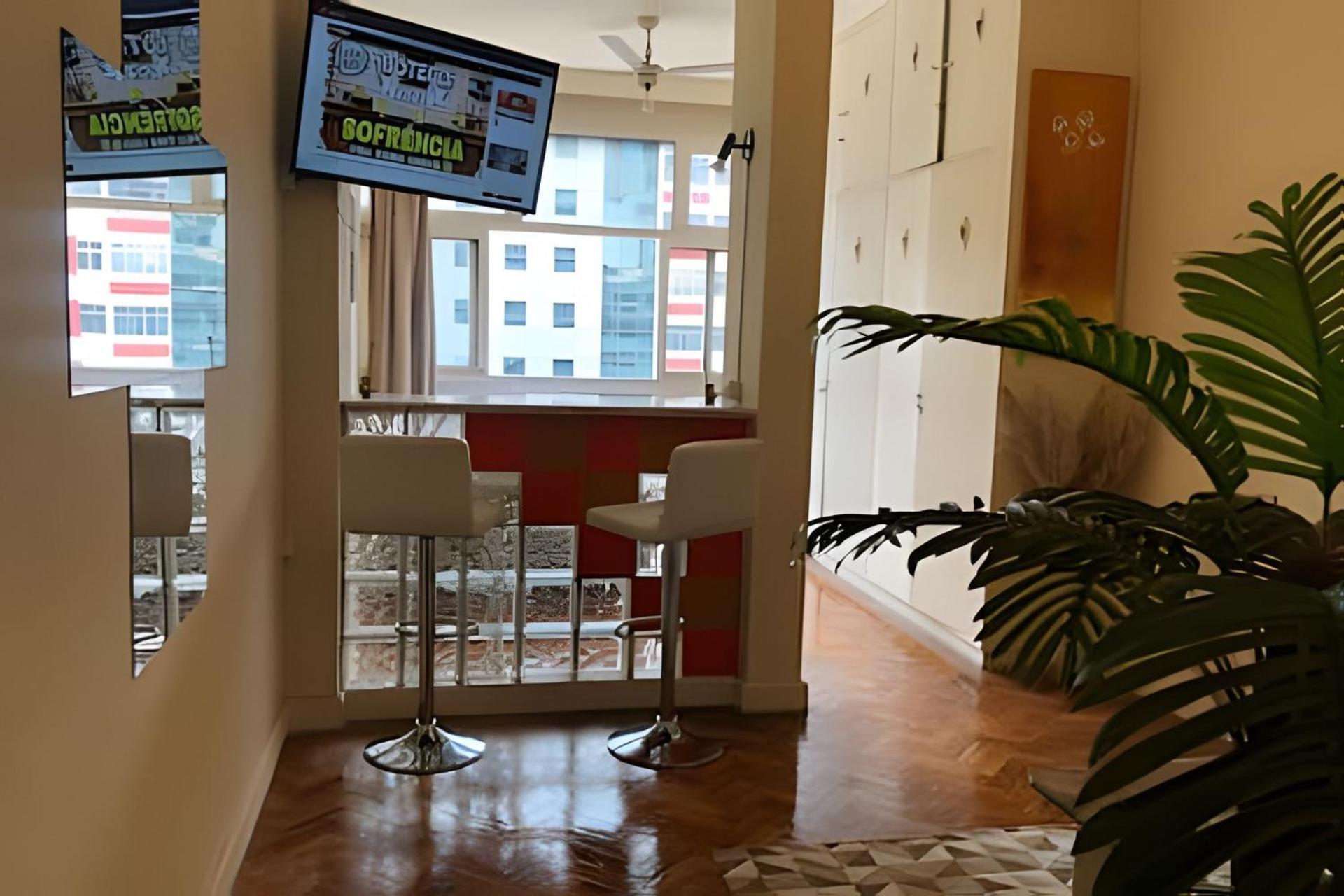 Apartamento Em Copacabana Com Vista Lateral Do Mar Rio de Janeiro Zewnętrze zdjęcie