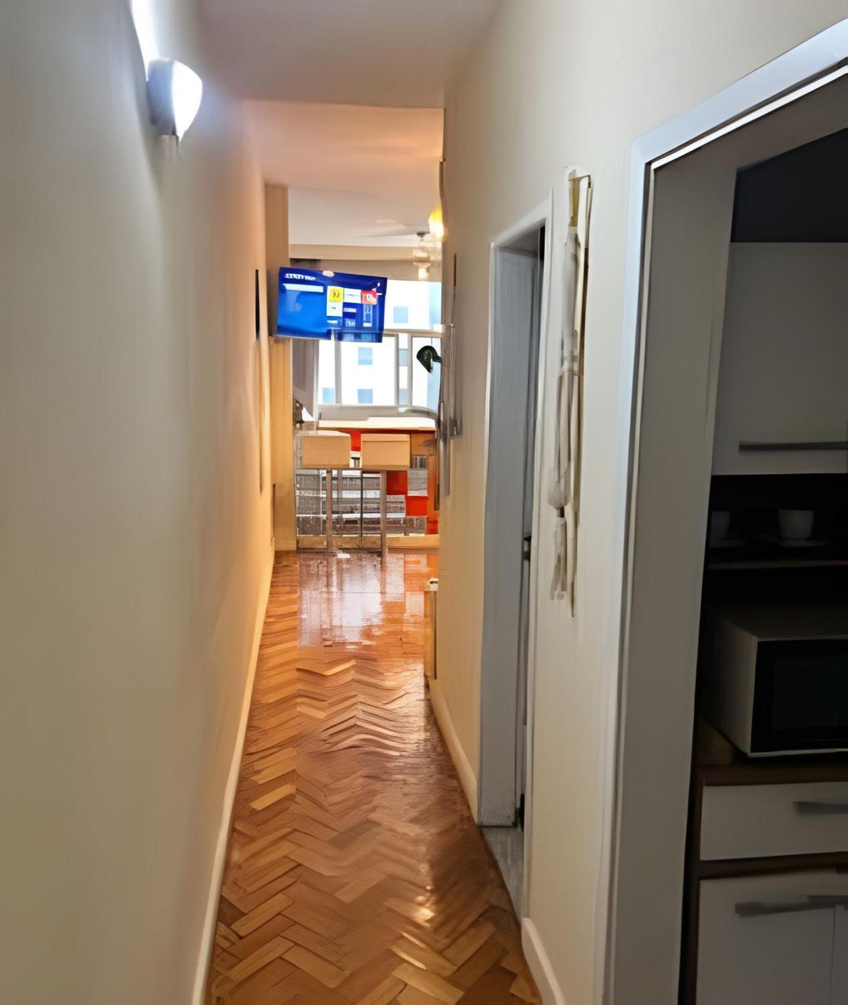 Apartamento Em Copacabana Com Vista Lateral Do Mar Rio de Janeiro Zewnętrze zdjęcie